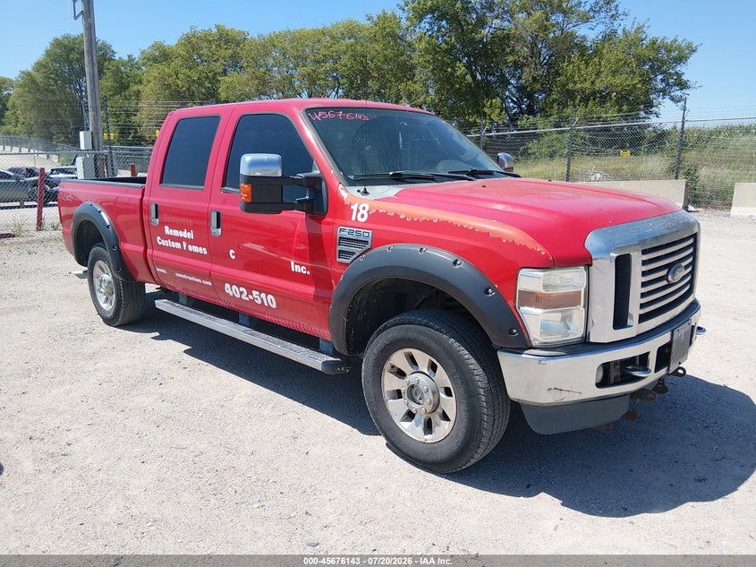 2009 Ford F-550 super duty VIN 1FTSW21549EA68413 IAAI salvage auction — REAR END, Certificate Of Title (Nebraska), sold $825 on 2026-07-30 (photo 1)
