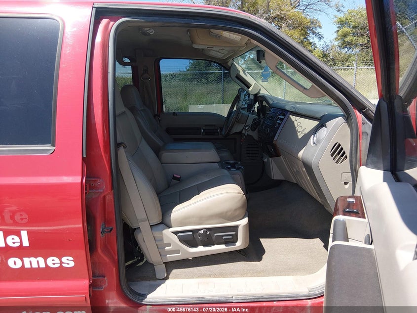 2009 Ford F-550 super duty VIN 1FTSW21549EA68413 IAAI salvage auction — REAR END, Certificate Of Title (Nebraska), sold $825 on 2026-07-30 (photo 5)
