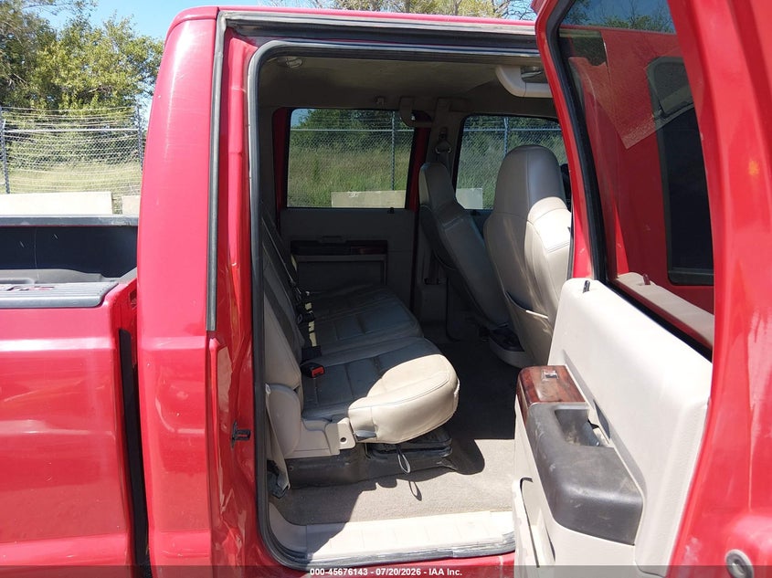 2009 Ford F-550 super duty VIN 1FTSW21549EA68413 IAAI salvage auction — REAR END, Certificate Of Title (Nebraska), sold $825 on 2026-07-30 (photo 8)
