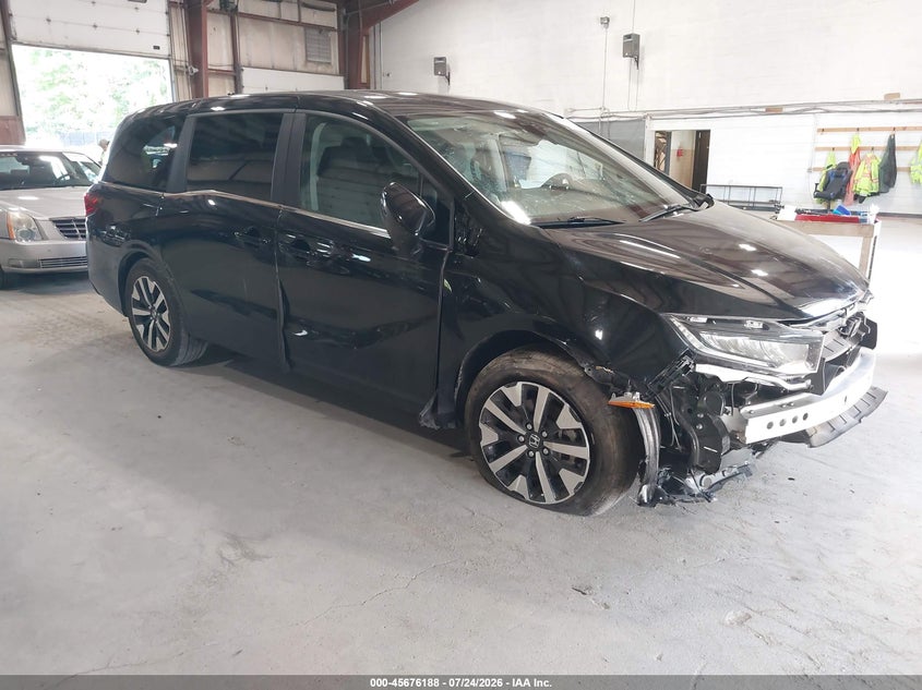 2025 Honda Odyssey VIN 5FNRL6H60SB007660 — IAAI salvage auction photo
