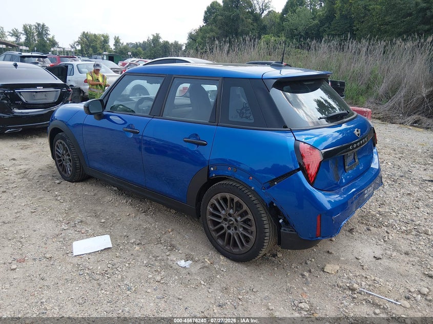 2025 Mini Hard top VIN WMW53GD09S2W53236 IAAI salvage auction — REAR END, Salvage Title, sold $10,600 on 2026-08-22 (photo 3)