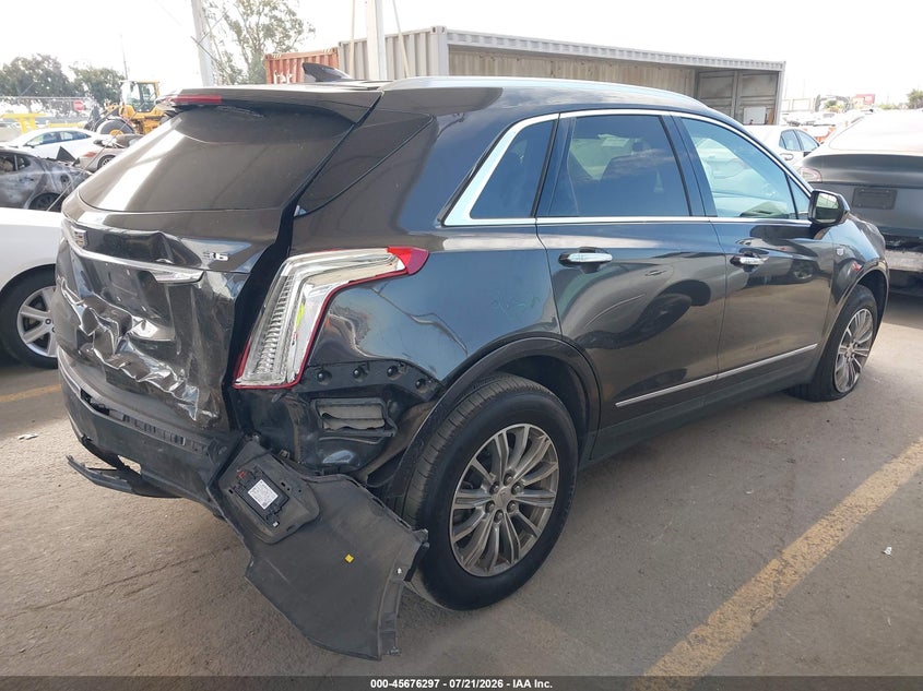 2018 Cadillac Xt5 VIN 1GYKNCRS3JZ175284 IAAI salvage auction — REAR END, Salvage Title, sold $3,200 on 2026-07-31 (photo 4)