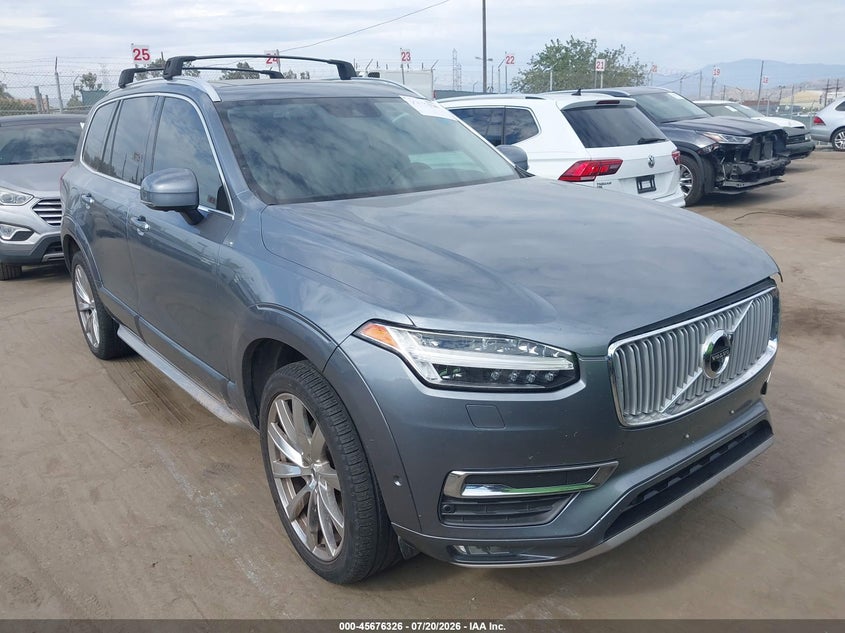 2016 Volvo Xc90 VIN YV4A22PL2G1000769 IAAI salvage auction — LEFT FRONT, Wait Title, sold $5,600 on 2026-08-16 (photo 1)