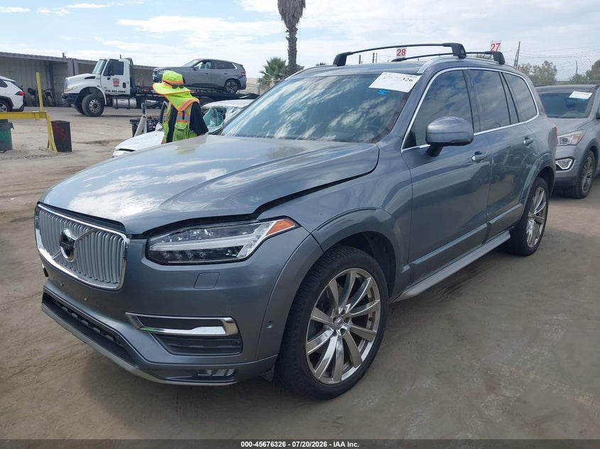 2016 Volvo Xc90 VIN YV4A22PL2G1000769 IAAI salvage auction — LEFT FRONT, Wait Title, sold $5,600 on 2026-08-16 (photo 2)