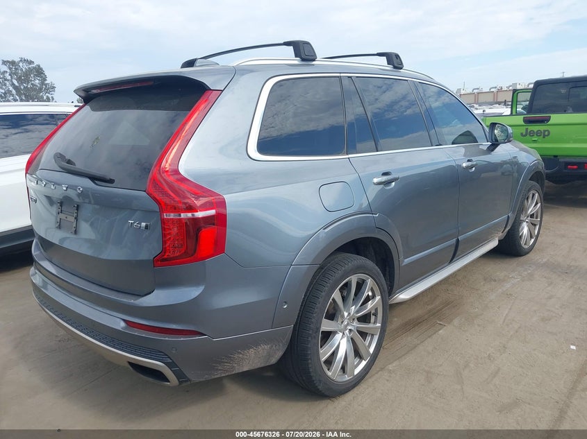 2016 Volvo Xc90 VIN YV4A22PL2G1000769 IAAI salvage auction — LEFT FRONT, Wait Title, sold $5,600 on 2026-08-16 (photo 4)