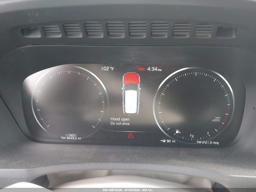 2016 Volvo Xc90 VIN YV4A22PL2G1000769 IAAI salvage auction — LEFT FRONT, Wait Title, sold $5,600 on 2026-08-16 (photo 7)