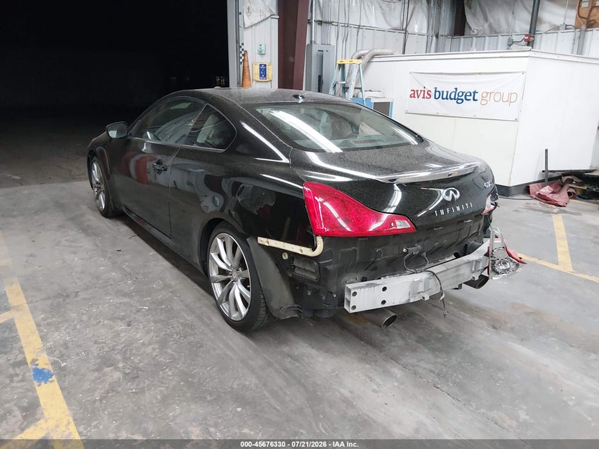 2009 Infiniti G37 VIN JNKCV64E49M601018 IAAI salvage auction — REAR END, Salvage (Arizona), sold $1,250 on 2026-07-31 (photo 3)