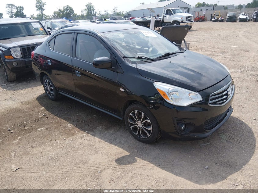 2019 Mitsubishi Mirage VIN ML32F3FJ7KHF00949 IAAI salvage auction — NORMAL WEAR, Original (Ohio), sold $25 on 2026-07-30 (photo 1)