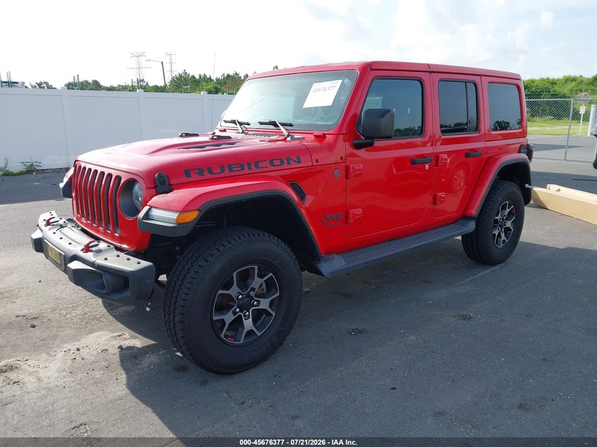 2018 Jeep Wrangler / VIN 1C4HJXFGXJW226767 IAAI salvage auction — NORMAL WEAR, Clear (Florida), sold $9,600 on 2026-07-29 (photo 2)