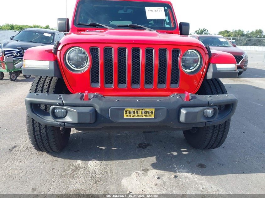 2018 Jeep Wrangler / VIN 1C4HJXFGXJW226767 IAAI salvage auction — NORMAL WEAR, Clear (Florida), sold $9,600 on 2026-07-29 (photo 6)