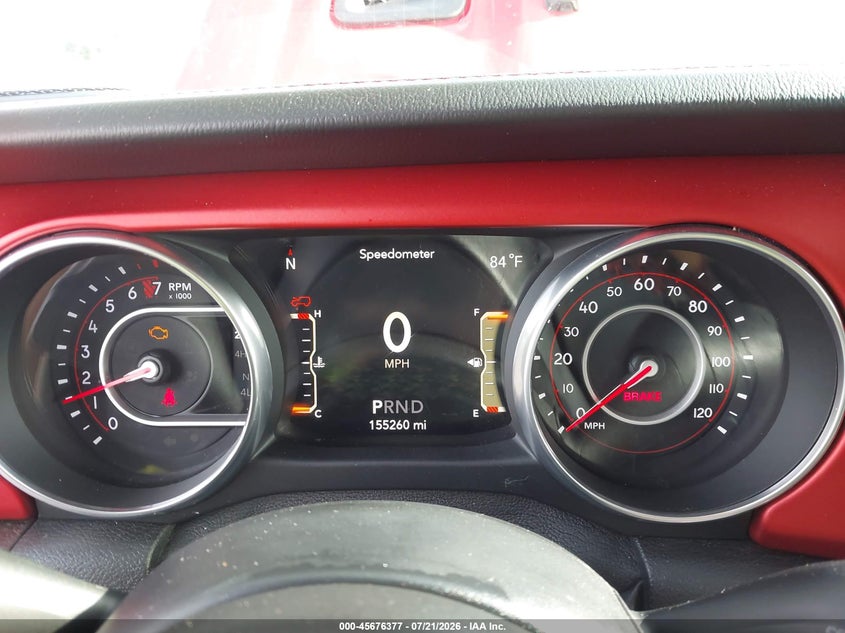 2018 Jeep Wrangler / VIN 1C4HJXFGXJW226767 IAAI salvage auction — NORMAL WEAR, Clear (Florida), sold $9,600 on 2026-07-29 (photo 7)