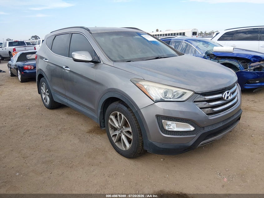 2014 Hyundai Santa fe VIN 5XYZUDLAXEG180371 IAAI salvage auction — NORMAL WEAR, Clear - Dealer Only (California), sold $475 on 2026-07-29 (photo 1)