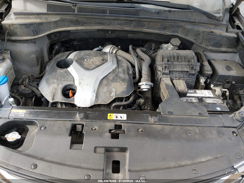 2014 Hyundai Santa fe VIN 5XYZUDLAXEG180371 IAAI salvage auction — NORMAL WEAR, Clear - Dealer Only (California), sold $475 on 2026-07-29 (photo 6)