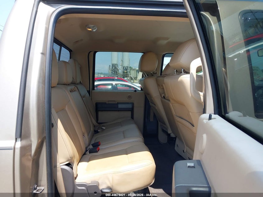 2012 Ford F250 VIN 1FT7W2AT2CEC28798 IAAI salvage auction — FRONT & REAR, Salvage (North Carolina), sold $10,250 on 2026-09-18 (photo 8)