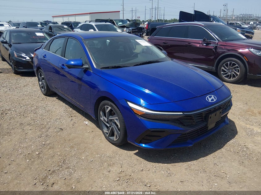 2024 Hyundai Elantra VIN KMHLP4DG4RU836337 IAAI salvage auction — REAR END, Enterprise Vehicles Clear Only (Colorado), sold $12,000 on 2026-07-28 (photo 1)