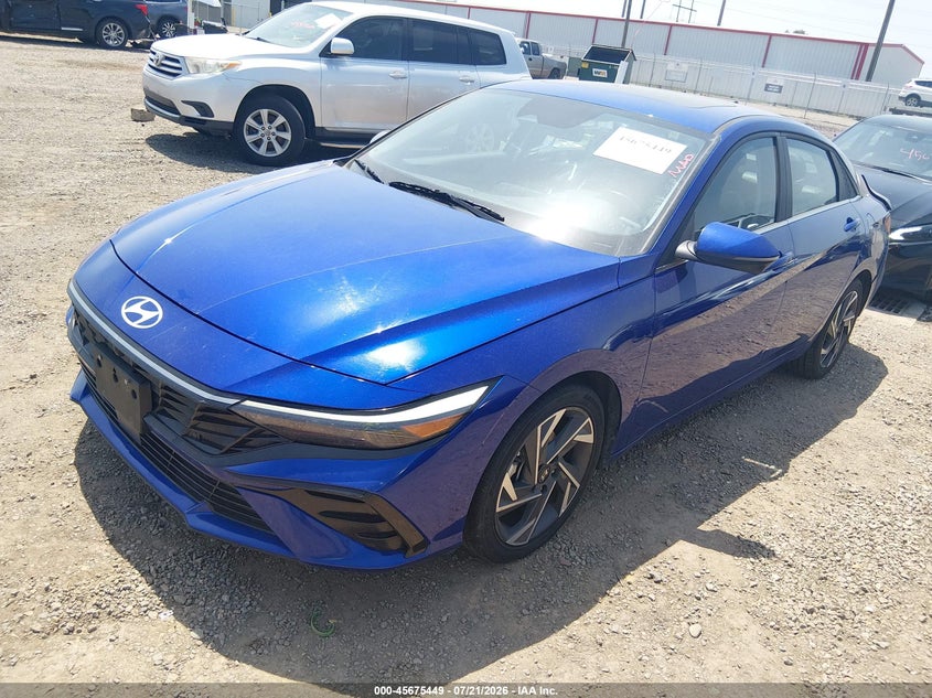 2024 Hyundai Elantra VIN KMHLP4DG4RU836337 IAAI salvage auction — REAR END, Enterprise Vehicles Clear Only (Colorado), sold $12,000 on 2026-07-28 (photo 2)