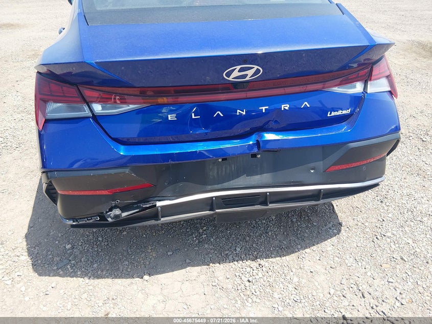 2024 Hyundai Elantra VIN KMHLP4DG4RU836337 IAAI salvage auction — REAR END, Enterprise Vehicles Clear Only (Colorado), sold $12,000 on 2026-07-28 (photo 6)