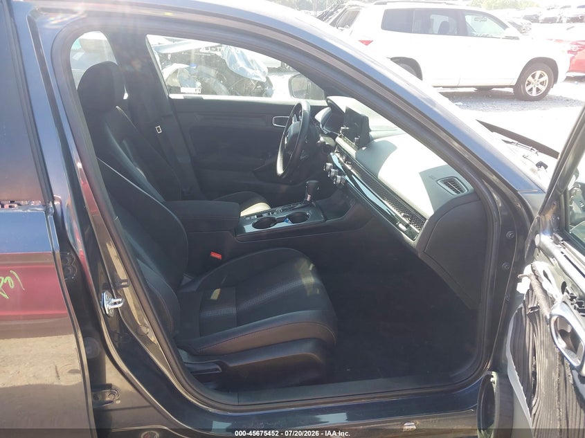 2022 Honda Civic VIN 2HGFE2F55NH565598 IAAI salvage auction — FRONT & REAR, Wait Title, sold $4,725 on 2026-08-22 (photo 5)