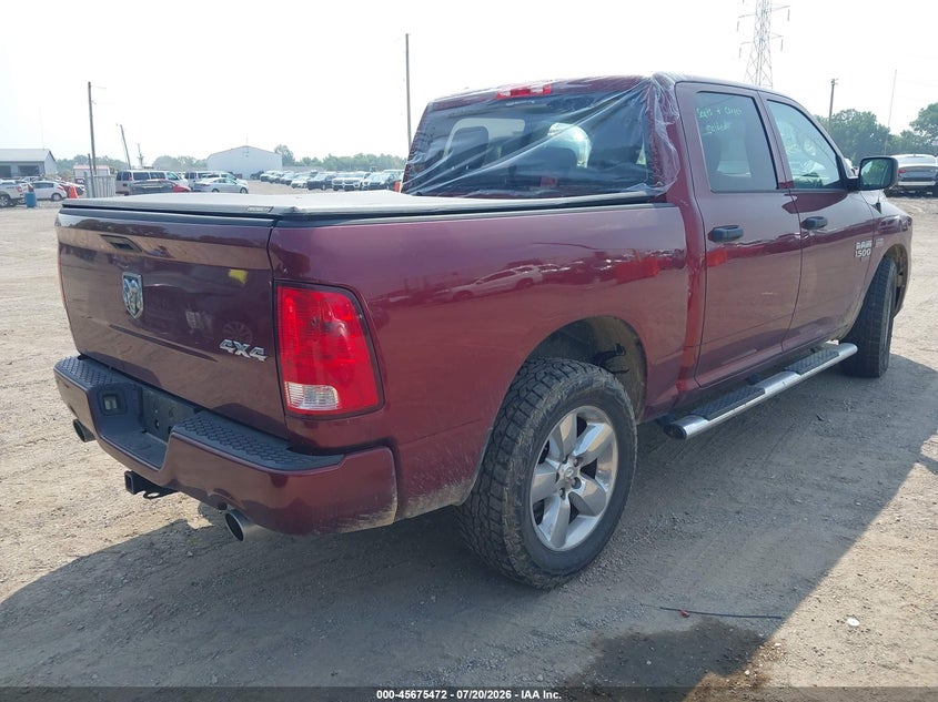 2019 Ram 1500 VIN 1C6RR7KT3KS506370 IAAI salvage auction — REAR END, Salvage Title, sold $7,300 on 2026-09-02 (photo 4)