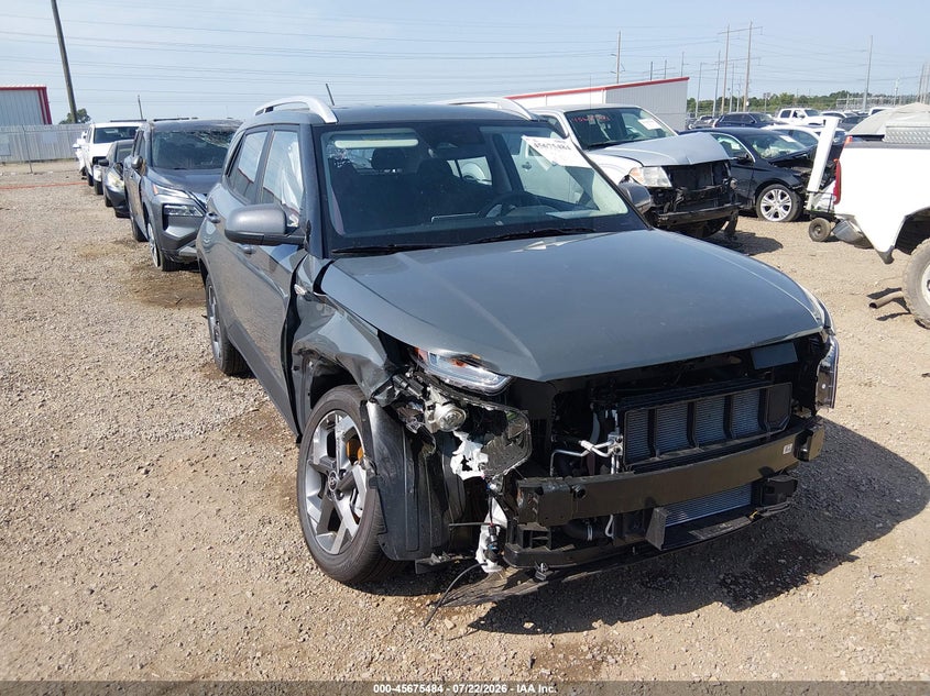 2026 Hyundai Venue VIN KMHRC8A3XTU476416 IAAI salvage auction — RIGHT FRONT, Enterprise Vehicles Clear Only (Missouri), sold $4,150 on 2026-07-25 (photo 1)