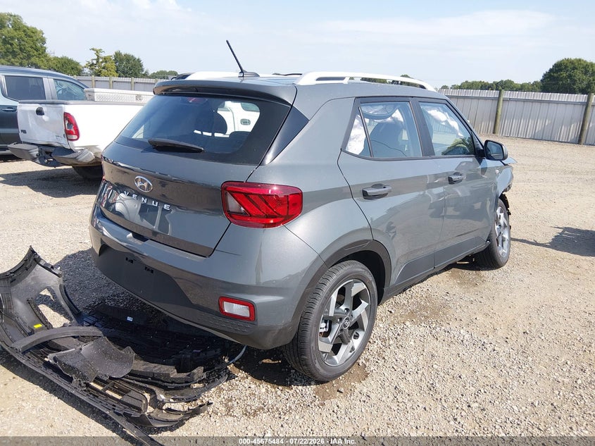 2026 Hyundai Venue VIN KMHRC8A3XTU476416 IAAI salvage auction — RIGHT FRONT, Enterprise Vehicles Clear Only (Missouri), sold $4,150 on 2026-07-25 (photo 4)