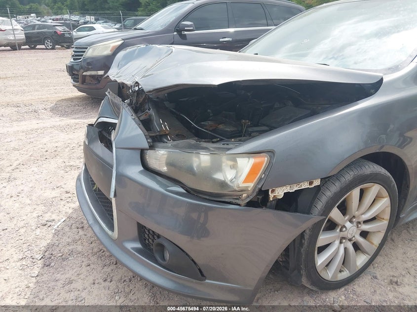 2010 Mitsubishi Lancer VIN JA32Y6HV2AU006878 IAAI salvage auction — FRONT END, Clear (Wisconsin), sold $25 on 2026-07-29 (photo 6)
