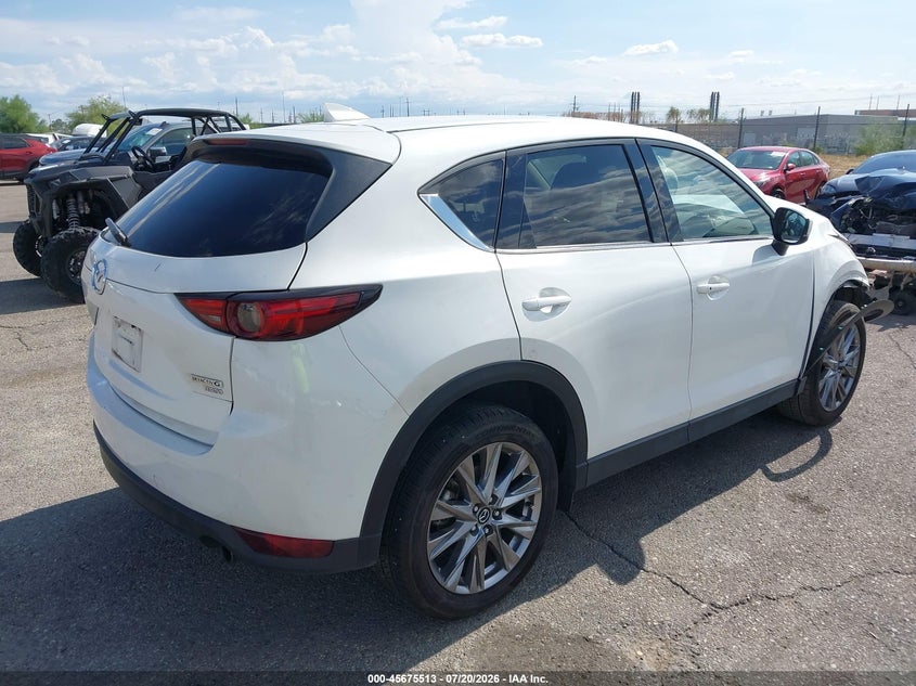 2021 Mazda Cx-5 VIN JM3KFBAY5M0473817 IAAI salvage auction — FRONT END, Salvage Title, sold $3,350 on 2026-08-01 (photo 4)