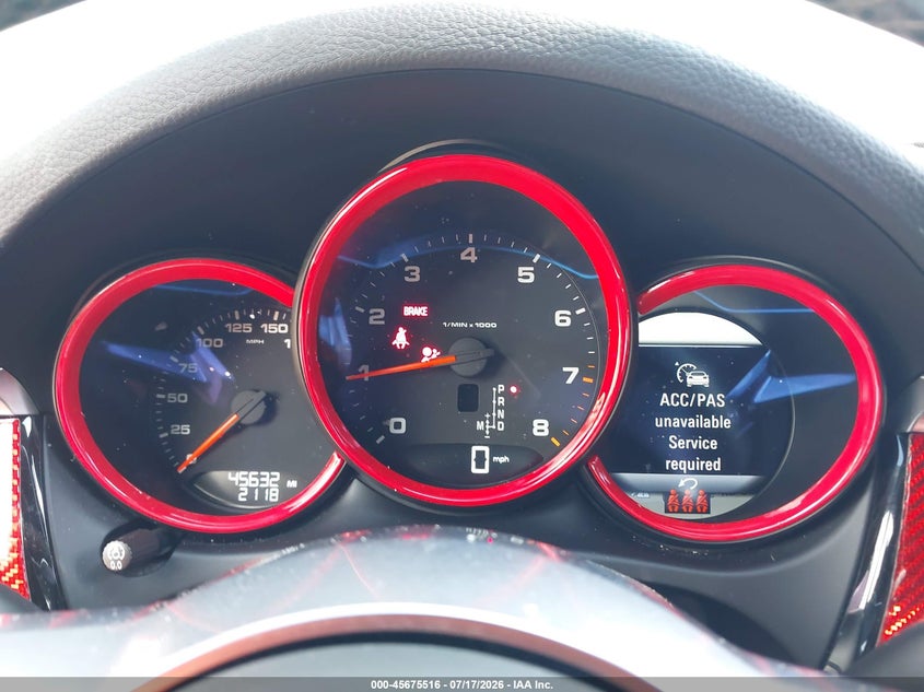 2021 Porsche Macan VIN WP1AA2A52MLB05925 IAAI salvage auction — UNKNOWN, Clear (Florida), sold $13,000 on 2026-07-29 (photo 7)