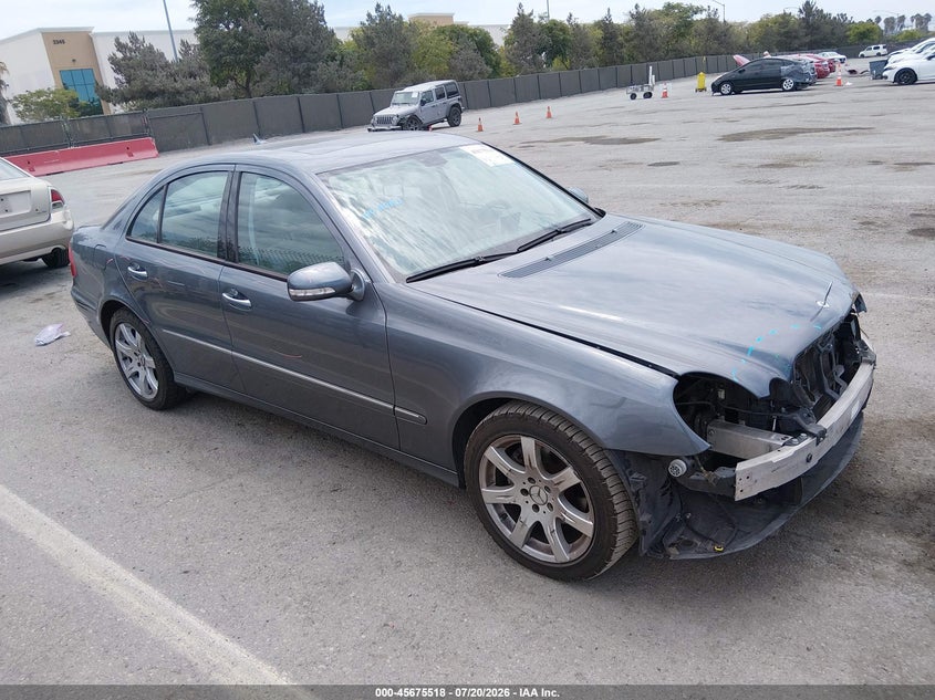 2007 Mercedes-benz E-class VIN WDBUF56X57B055316 IAAI salvage auction — FRONT END, Salvage (California), sold $1,100 on 2026-08-03 (photo 1)