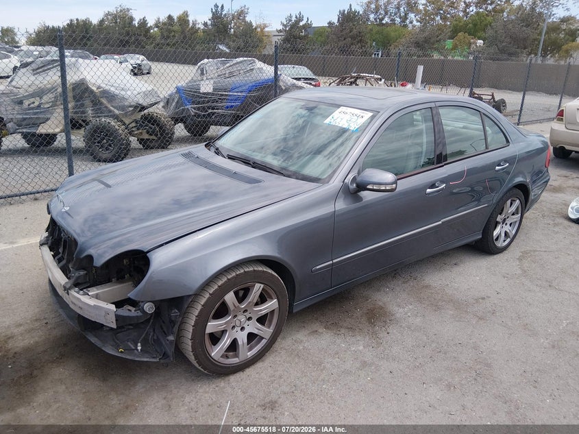 2007 Mercedes-benz E-class VIN WDBUF56X57B055316 IAAI salvage auction — FRONT END, Salvage (California), sold $1,100 on 2026-08-03 (photo 2)