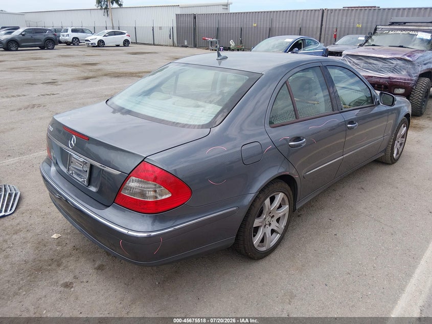 2007 Mercedes-benz E-class VIN WDBUF56X57B055316 IAAI salvage auction — FRONT END, Salvage (California), sold $1,100 on 2026-08-03 (photo 4)