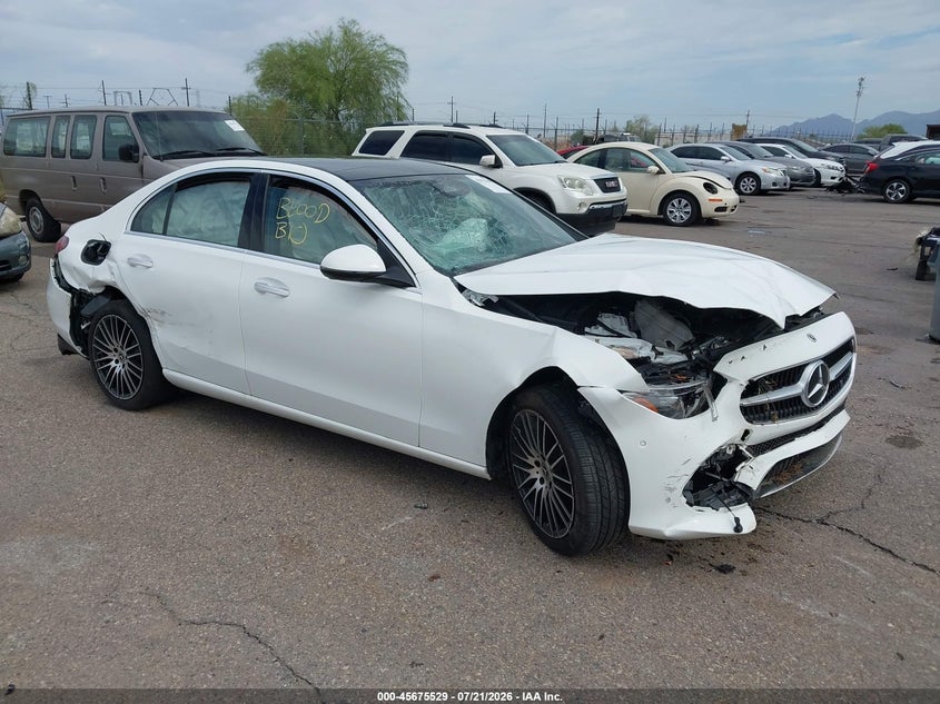 2026 Mercedes-benz C-klasse VIN W1KAF4HB3TR319737 — IAAI salvage auction photo