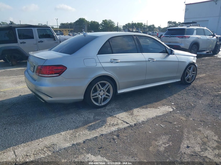 2014 Mercedes-benz E-klasse VIN WDDHF5KB3EA925750 IAAI salvage auction — FRONT END, Rebuildable (Florida), sold $1,775 on 2026-08-19 (photo 4)