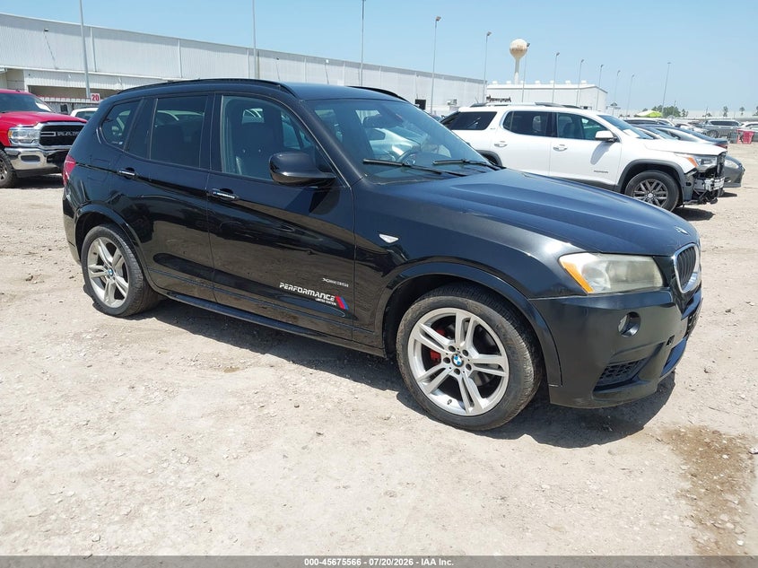 2012 BMW X3 VIN 5UXWX7C53CL975227 IAAI salvage auction — NORMAL WEAR, Original (Texas), sold $100 on 2026-07-30 (photo 1)