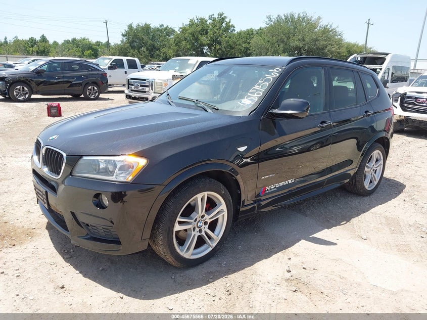 2012 BMW X3 VIN 5UXWX7C53CL975227 IAAI salvage auction — NORMAL WEAR, Original (Texas), sold $100 on 2026-07-30 (photo 2)