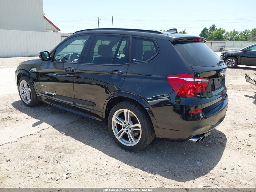 2012 BMW X3 VIN 5UXWX7C53CL975227 IAAI salvage auction — NORMAL WEAR, Original (Texas), sold $100 on 2026-07-30 (photo 3)