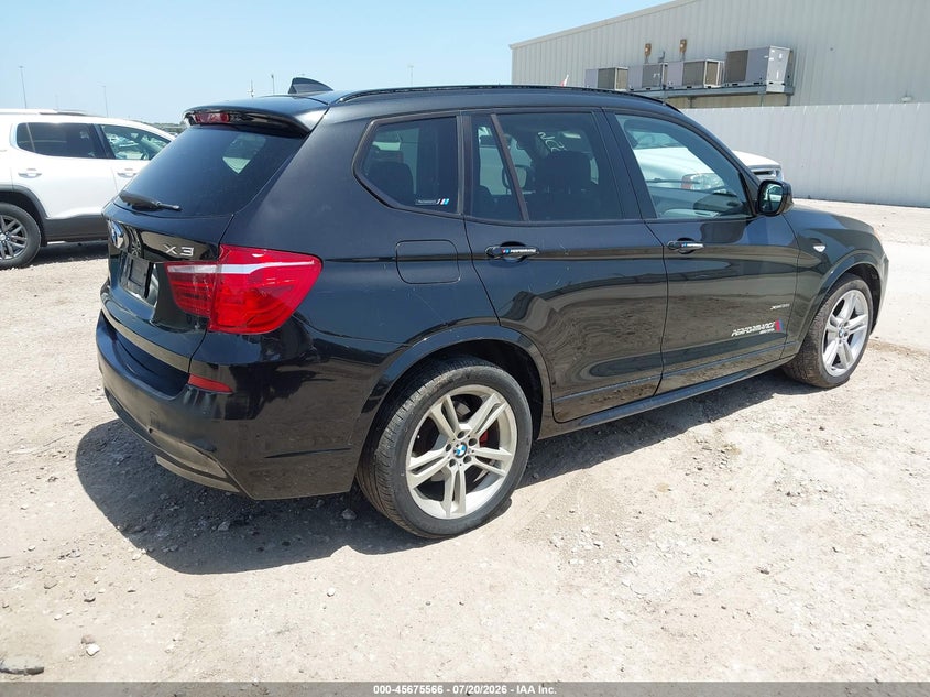 2012 BMW X3 VIN 5UXWX7C53CL975227 IAAI salvage auction — NORMAL WEAR, Original (Texas), sold $100 on 2026-07-30 (photo 4)