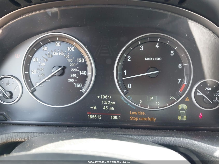 2012 BMW X3 VIN 5UXWX7C53CL975227 IAAI salvage auction — NORMAL WEAR, Original (Texas), sold $100 on 2026-07-30 (photo 7)
