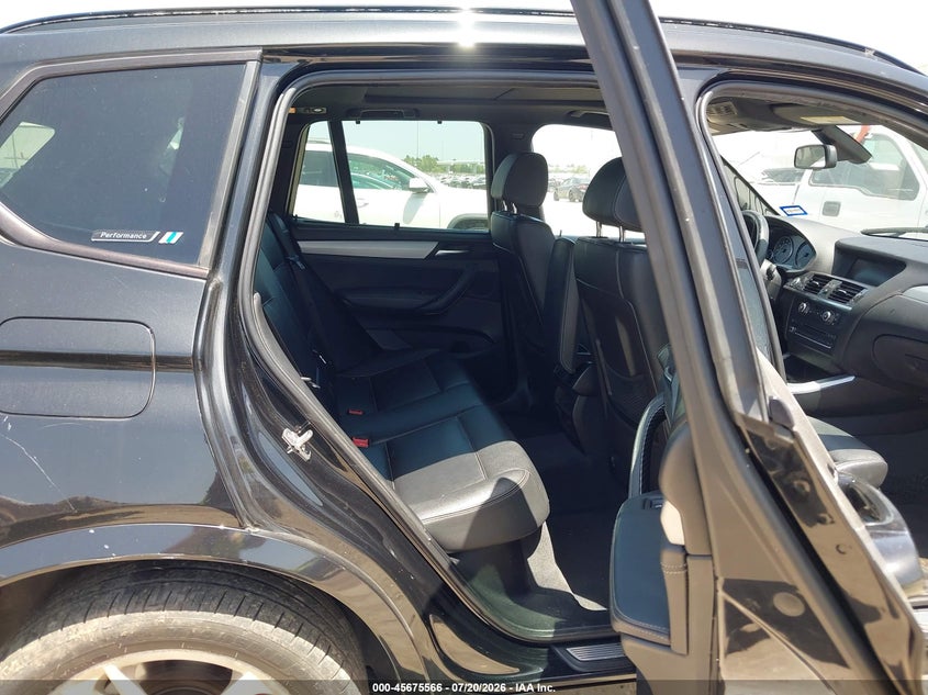 2012 BMW X3 VIN 5UXWX7C53CL975227 IAAI salvage auction — NORMAL WEAR, Original (Texas), sold $100 on 2026-07-30 (photo 8)