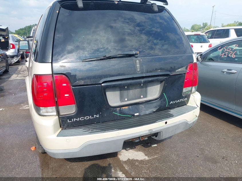 2005 Lincoln Aviator VIN 5LMEU88H65ZJ06130 IAAI salvage auction — REAR END, Salvage (Ohio), sold $325 on 2026-07-31 (photo 6)