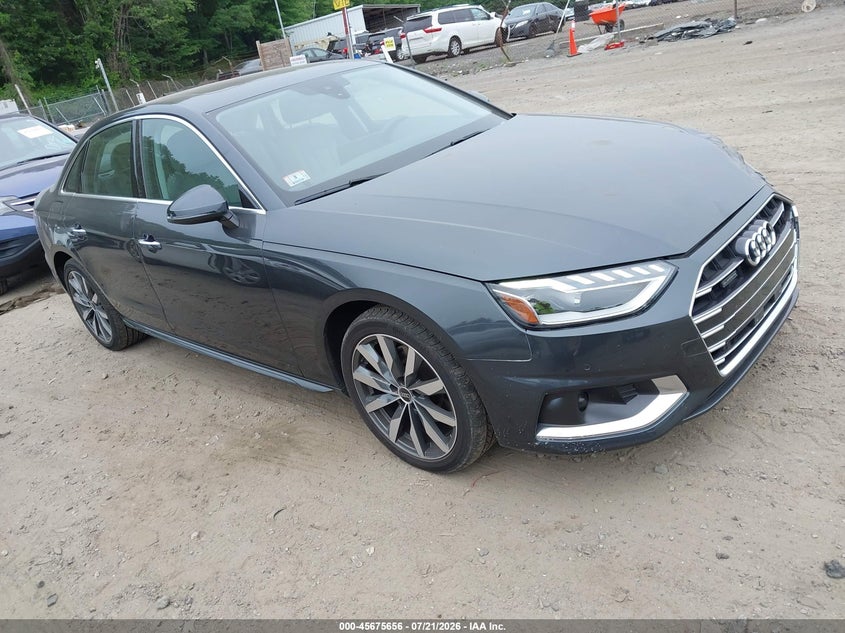 2023 Audi A4 VIN WAUABAF46PN007284 — IAAI salvage auction photo