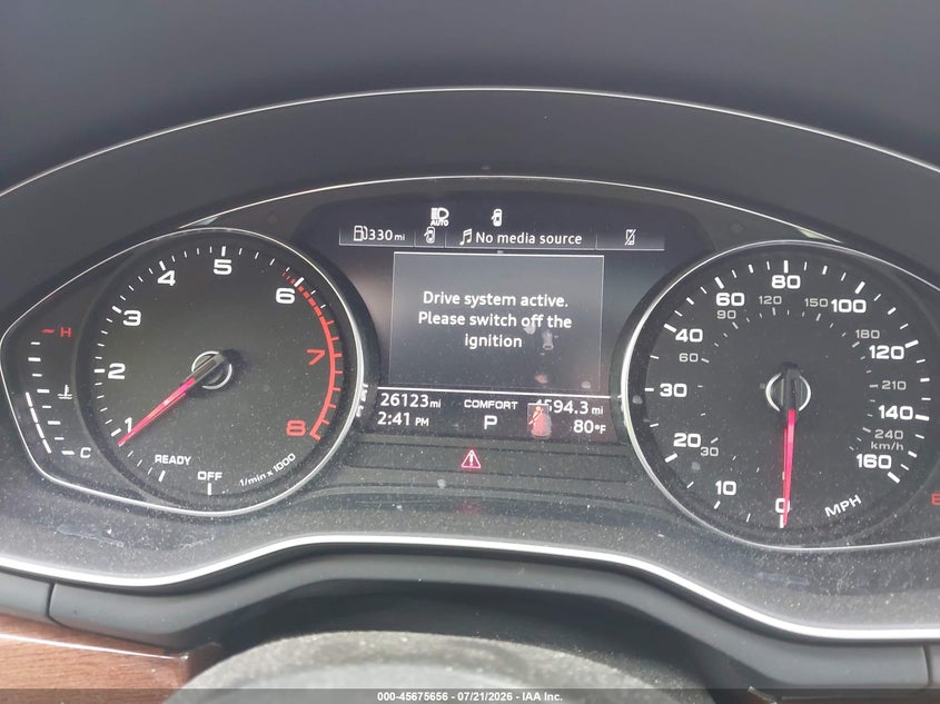 2023 Audi A4 VIN WAUABAF46PN007284 IAAI salvage auction — FRONT END, Salvage (Massachusetts), sold $12,400 on 2026-09-03 (photo 7)