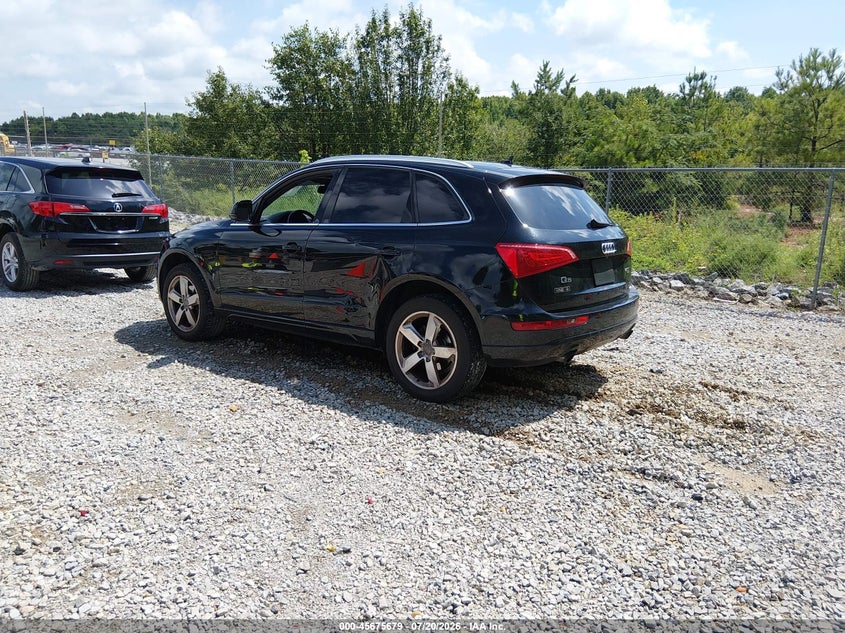 2012 Audi Q5 VIN WA1LFBFP0CA103875 IAAI salvage auction — LEFT SIDE, Clear (Alabama), sold $775 on 2026-07-27 (photo 3)