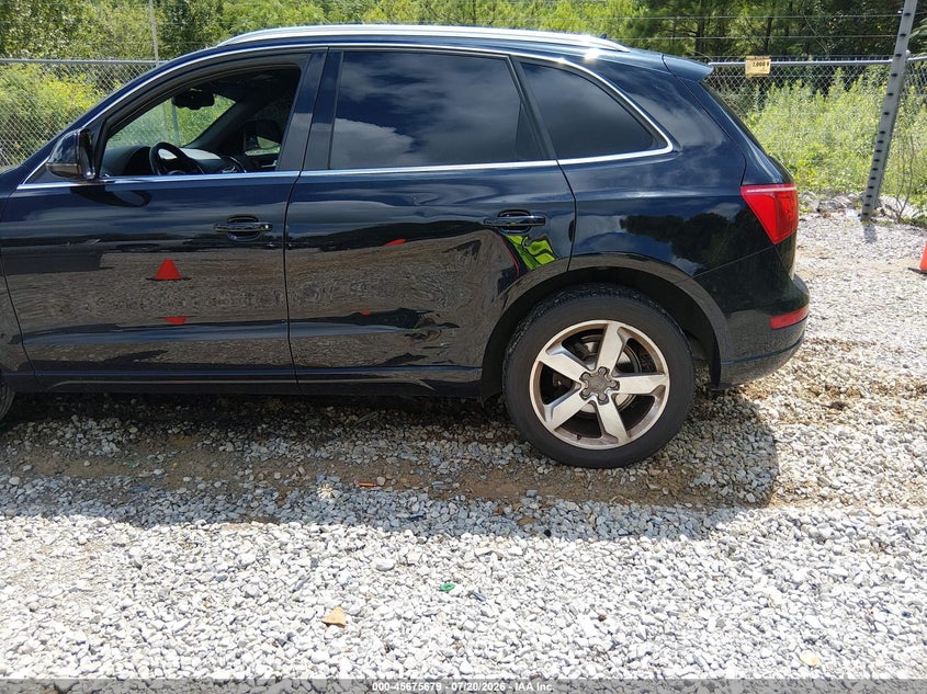 2012 Audi Q5 VIN WA1LFBFP0CA103875 IAAI salvage auction — LEFT SIDE, Clear (Alabama), sold $775 on 2026-07-27 (photo 6)