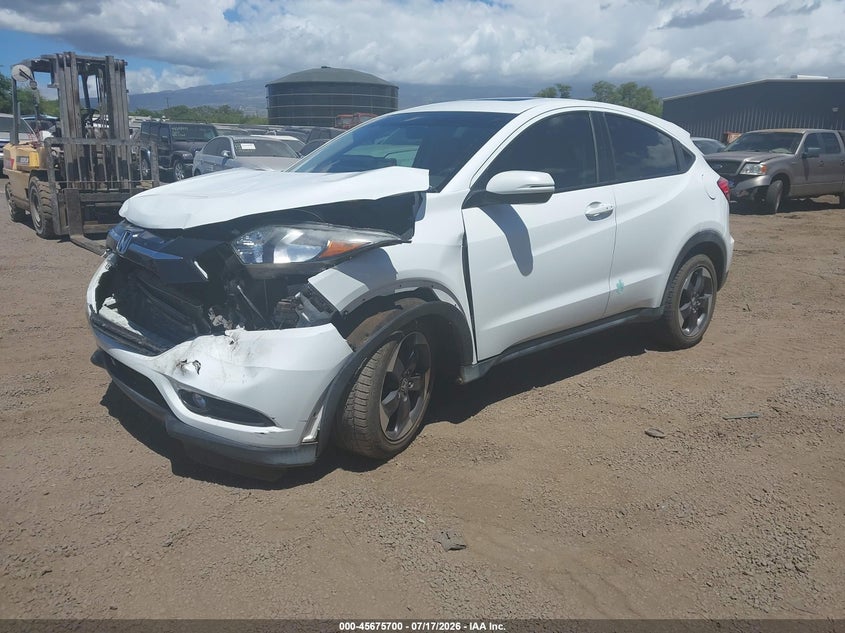 2018 Honda Hr-v VIN 3CZRU5H59JM700276 IAAI salvage auction — FRONT END, Salvage Title, sold $2,300 on 2026-09-22 (photo 2)