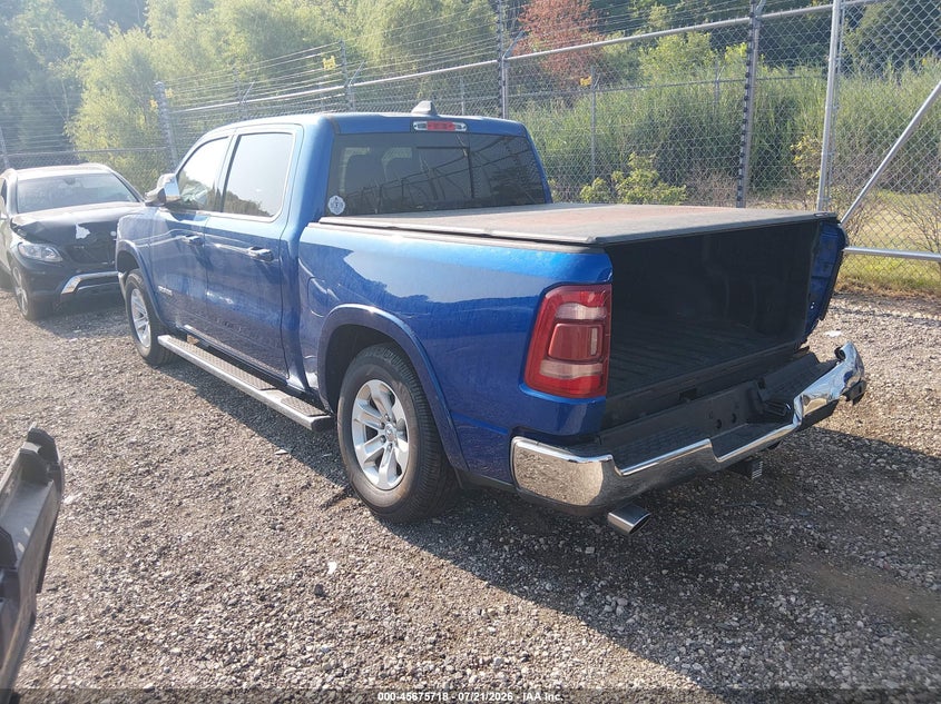 2019 Ram 1500 VIN 1C6SRFJTXKN877537 IAAI salvage auction — RIGHT REAR, Salvage (Illinois), sold $7,600 on 2026-08-22 (photo 3)