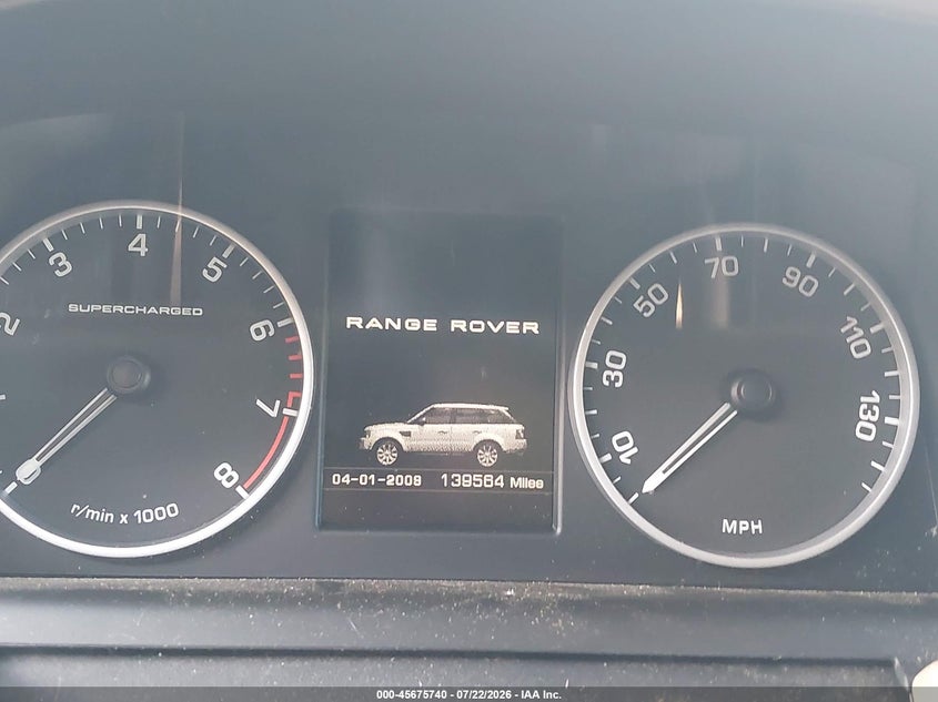 2011 Land rover Range rover sport VIN SALSH2E44BA263946 IAAI salvage auction — NORMAL WEAR, Clear (North Carolina), sold $25 on 2026-07-24 (photo 7)