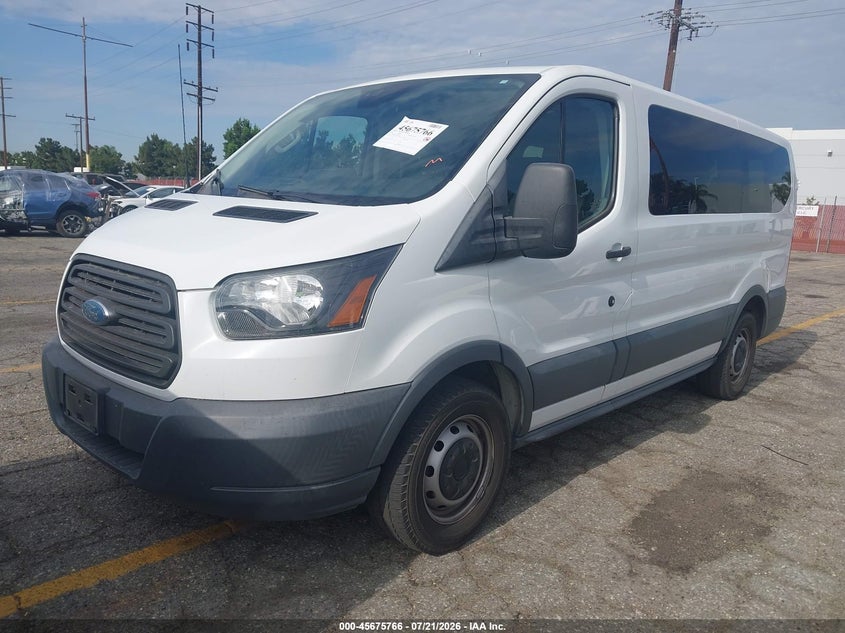 2018 Ford Transit 150 VIN 1FMZK1ZM7JKB07187 IAAI salvage auction — NORMAL WEAR, SF97 (California), sold $19,550 on 2026-08-25 (photo 2)