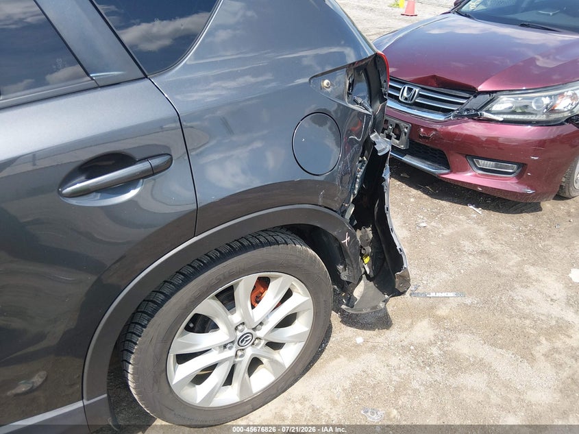 2014 Mazda Cx-5 VIN JM3KE4DY5E0342186 IAAI salvage auction — REAR END, Salvage (Iowa), sold $2,550 on 2026-09-01 (photo 6)