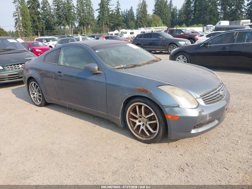 2005 Infiniti G35 VIN JNKCV54E15M419717 IAAI salvage auction — NORMAL WEAR, Clear (Washington), sold $25 on 2026-07-29 (photo 1)